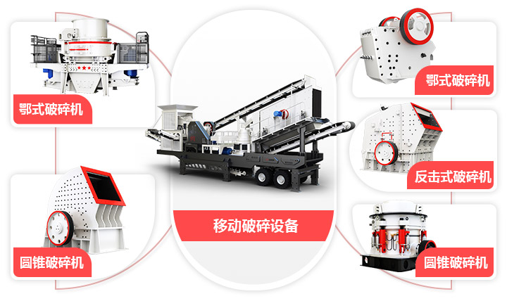 移動液壓破碎機(jī)多機(jī)組合，實現(xiàn)多種物料破碎