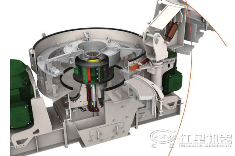 VSIA7制砂機結(jié)構(gòu)內(nèi)芯設(shè)計